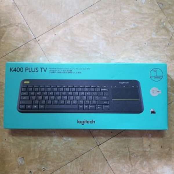 全新 Logitech 無線觸控鍵盤 K400 Plus