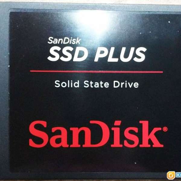 95% New Sandisk SSD Plus SDASDA-240G 2.5寸 240GB SATA3 NCQ 保養至2020年6月