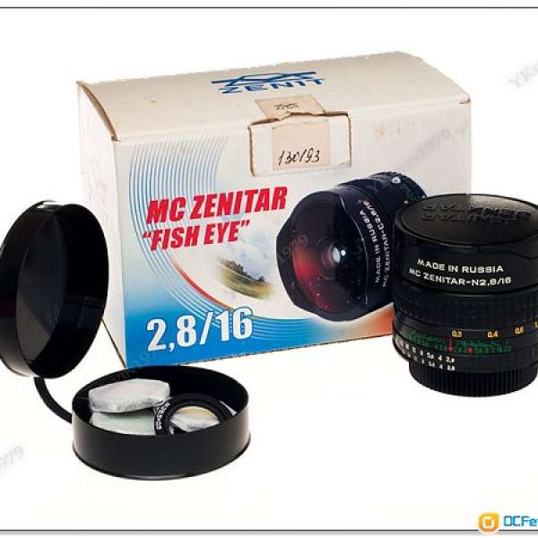 俄仔 Zenit 16mm F/2.8 Fisheye 魚眼鏡 Zenitar