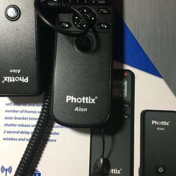 Phottix Aion wireless remote shutter for canon 定時無線遙控器 快門線