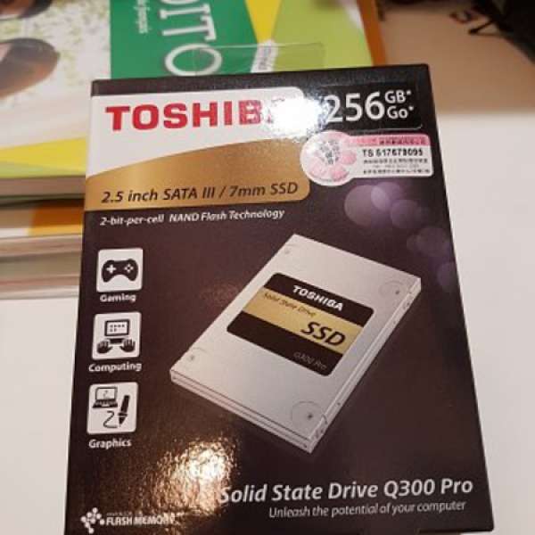 99% new Toshiba Q300 Pro MLC SSD (256GB)