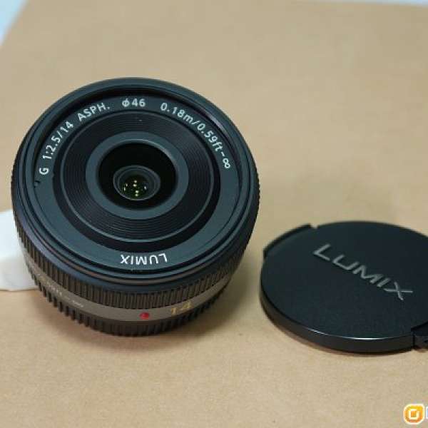 Panasonic Lumix G 14mm F2.5 ASPH 餅鏡