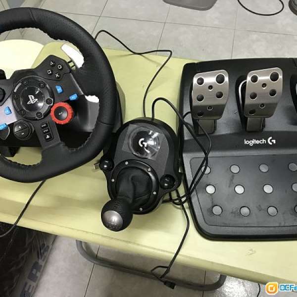 二手 Logitech G29 & gear shifter