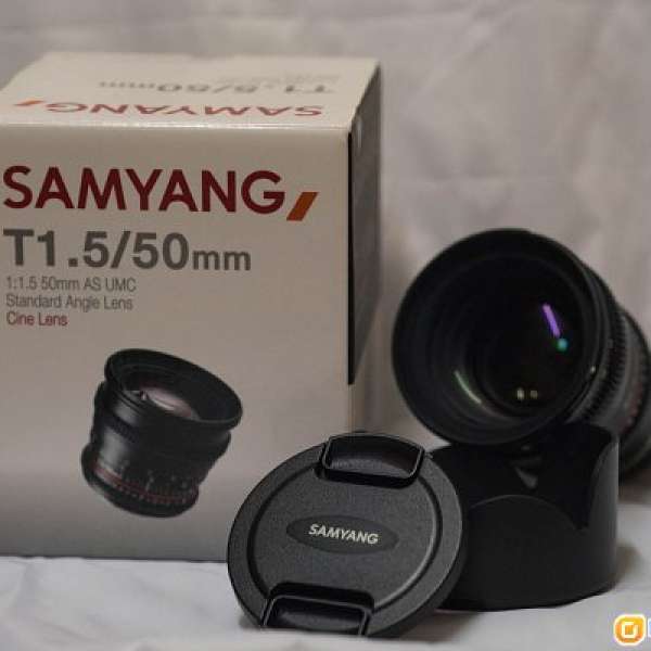 Samyang 50mm T1.5 電影鏡 #cinelens#sony#fe