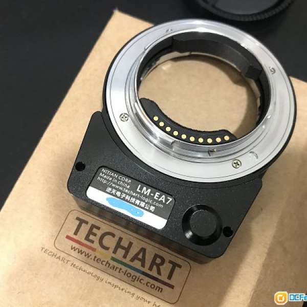 出售Techart天工 轉接環LM-EA7(V6版自動對焦)Leica M鏡頭轉接Sony FE/E機身