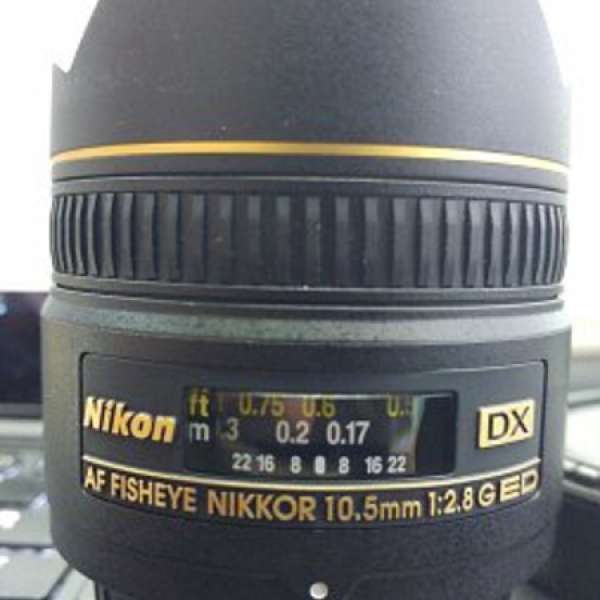 Nikon af 10.5mm f2.8G ED DX