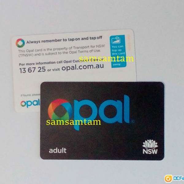 澳洲 悉尼 交通卡 Australia Sydney Opal Card x 2張 雪梨