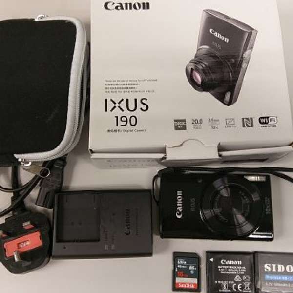 95% new Canon IXUS 190