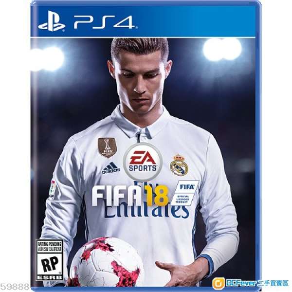 全新未開封 FIFA 18  中英文版 PS4