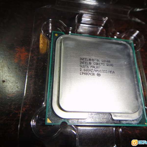四核 Intel® Core™2 Quad  Q8400 2.66 GHz Socket 775  另有E6600及Q6600