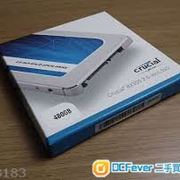 Crucial BX300 2.5” SSD 480GB 全新未拆封