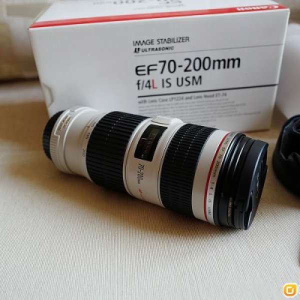 Canon EF70-200mm f/4L IS USM (小小白)
