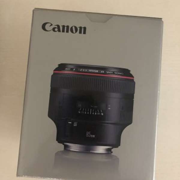 Canon EF 85 1.2 ii 極新 有盒 新版