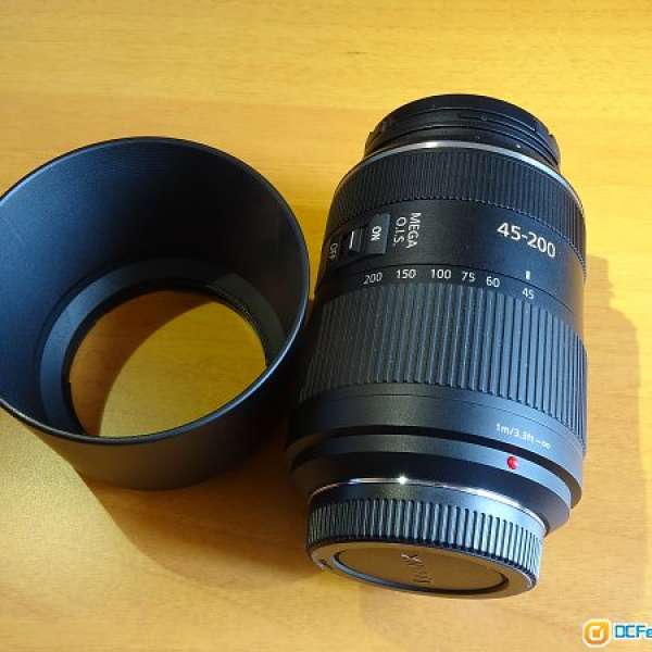 Panasonic Lumix G Vario 45-200mm F4.0-5.6 Mega OIS