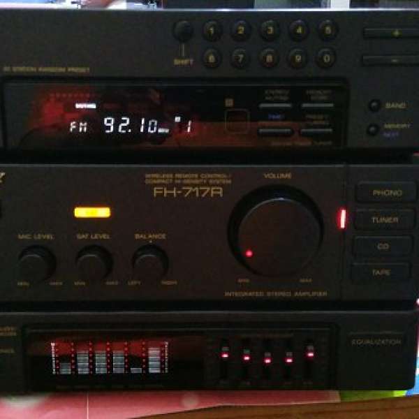 SONY FH-717R收音機+E Q擴音機