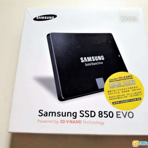 行貨Samsung 850 EVO 2.5" SATA III 250GB SSD