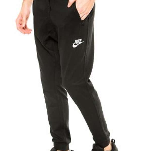 全新Nike nsw av15 jogger flc nfs Size M slim fit 褲 黑色 black