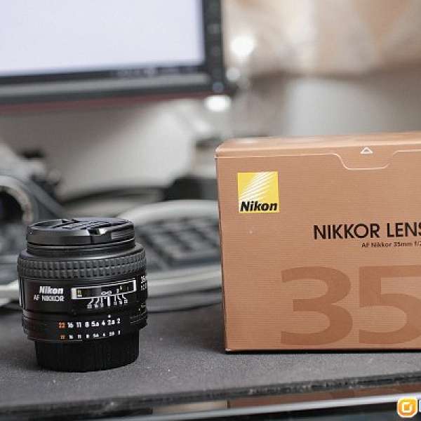 Nikon AF Nikkor 35mm f/2D - 95%new (Made in Japan)