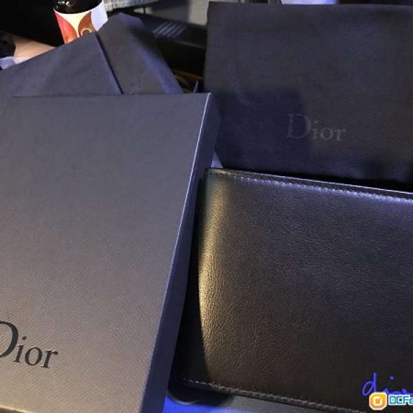 全新Dior黑色男裝wallet