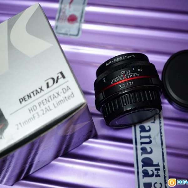 HD PENTAX-DA 21mmF3.2AL Limited