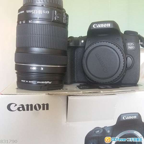 Canon EOS 760D 連 Canon 18-135 鏡頭
