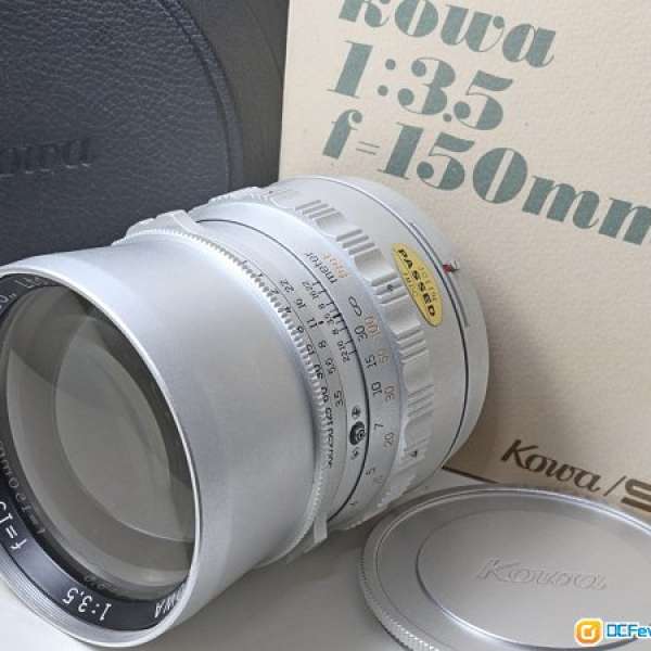KOWA 150mm f/3.5 6x6中距離(95新) 銳度，色彩，散景，立體感 媲美 Hasselblad
