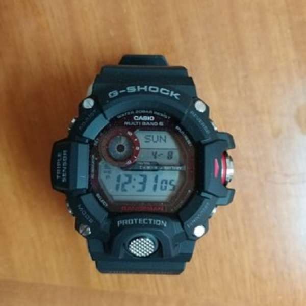 99% 新CASIO G-SHOCK WATCH 世界6局電波錶光動能 GW-9400