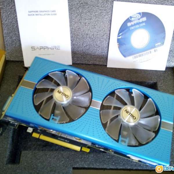 (極新淨盒裝非礦卡) SAPPHIRE Nitro+ RX580 8G Special Edition (有單保至2019年12月)