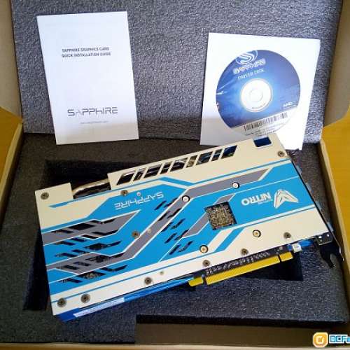 (極新淨盒裝非礦卡) SAPPHIRE Nitro+ RX580 8G Special Edition (有單保至2019年12月)