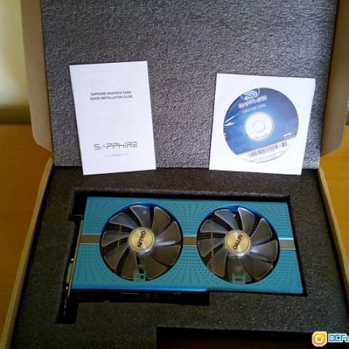 (極新淨盒裝非礦卡) SAPPHIRE Nitro+ RX580 8G Special Edition (有單保至2019年12月)