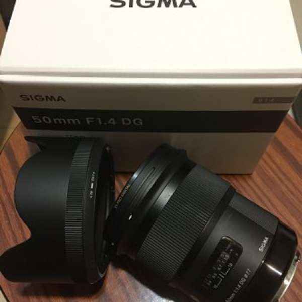 Sigma 50mm f/1.4 Art (Canon mount)