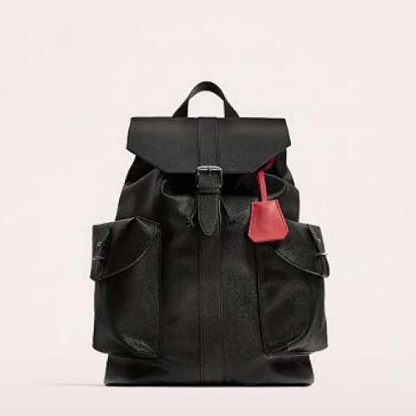 全新 Zara Man Backpack not LV Prada Gucci Chanel AX dunhill MCM