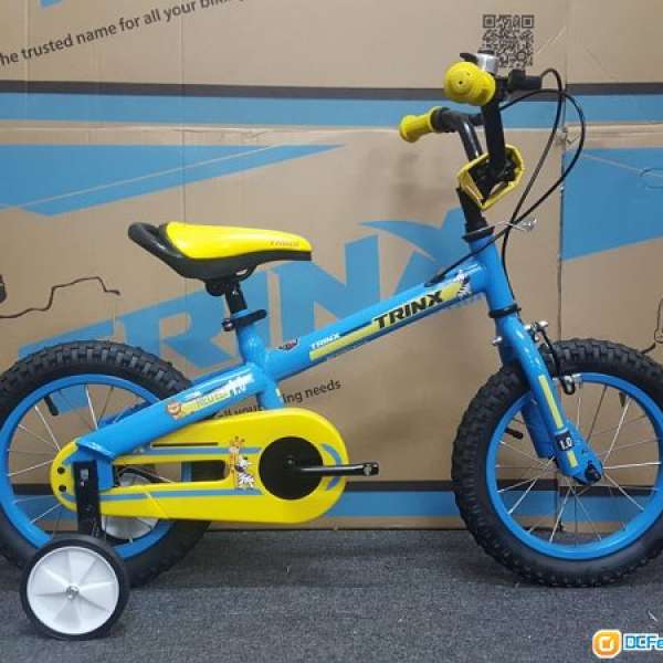 ＊內線式設計＊ TRINX 14吋 兒童單車 - RED ELF 1.0 (連輔助轆)