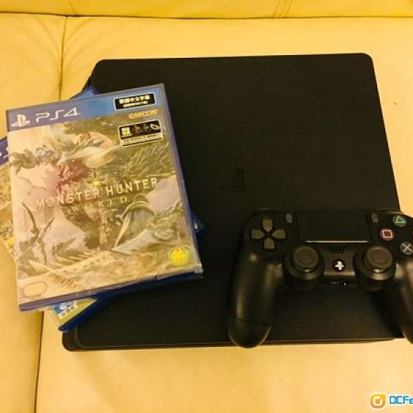 PS4 Slim 500GB+ 上網會藉 + 2隻Games