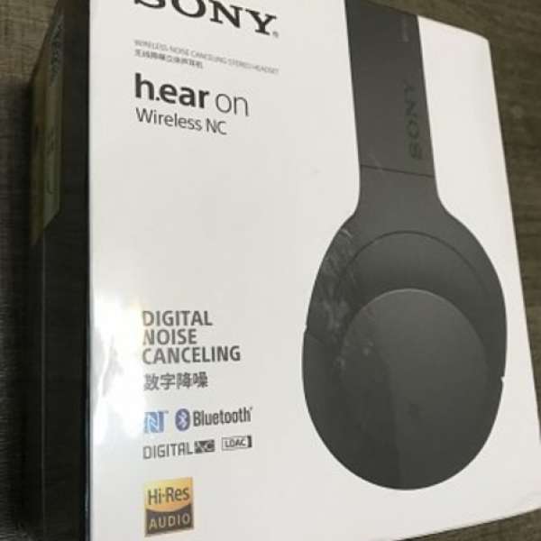 全新未開封 Sony MDR-100ABN Wireless Noise Cancelling Headphones 無線耳筒