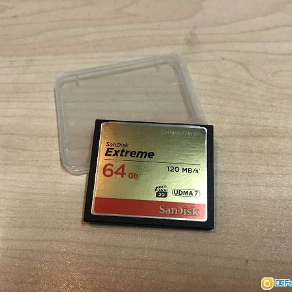 SanDisk Extreme 64GB 120MB/s CF card