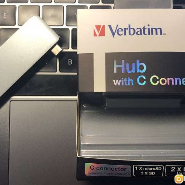 Verbatim USB-C hub (SD / micro-SD)