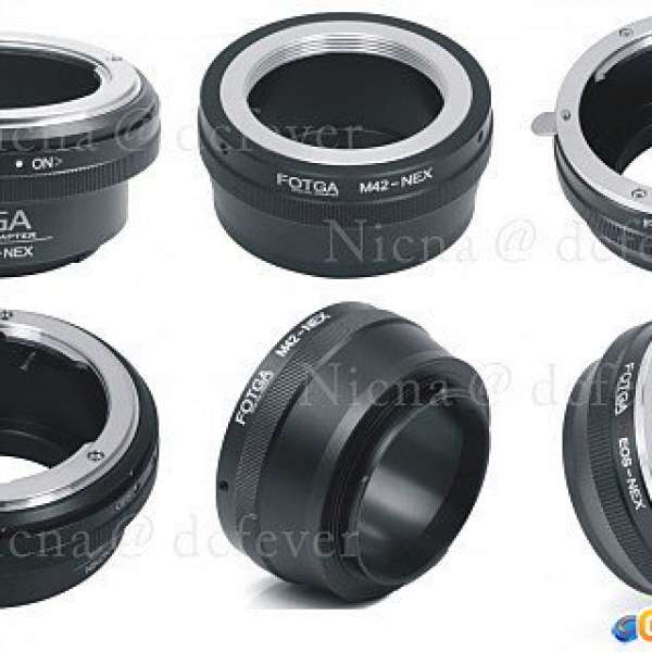 Sony Nex, A9, A7 A5000 A6300 A6500 Series 高精度接環 接各種手動 Lens