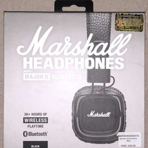 Marshall Major II Bluetoorh Wireless Headphone
