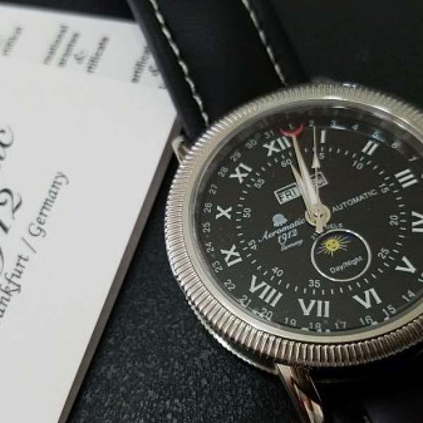 Aeromatic 德國飛行腕錶 (日月星晨 - A1392)