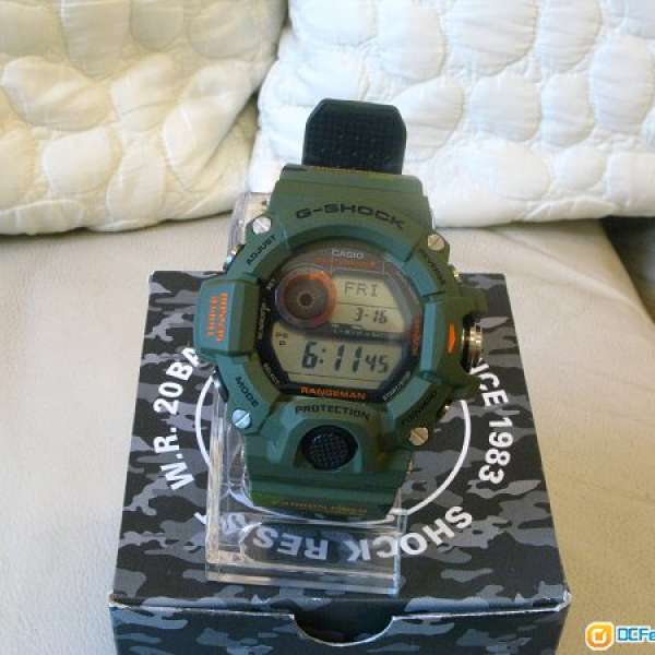 Casio gshock GW-9400CMJ-3DR 迷彩貓