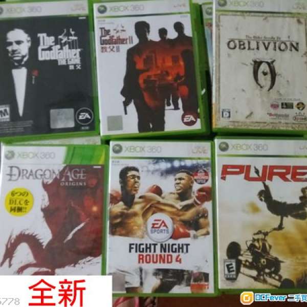 XBOX 360 GAME  (賣)   可用coupon 換