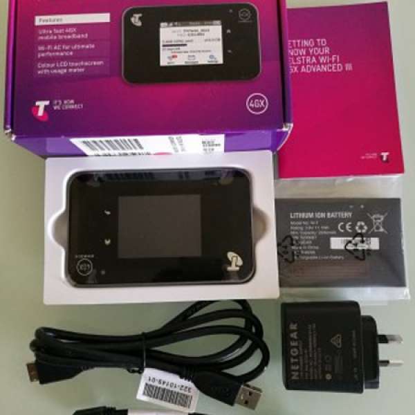 Telstra-4GX WiFi Advanced III Netgear AirCard 810S Mobile Hotspot