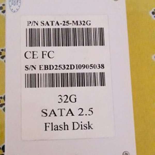 SSD 32GB 2.5"