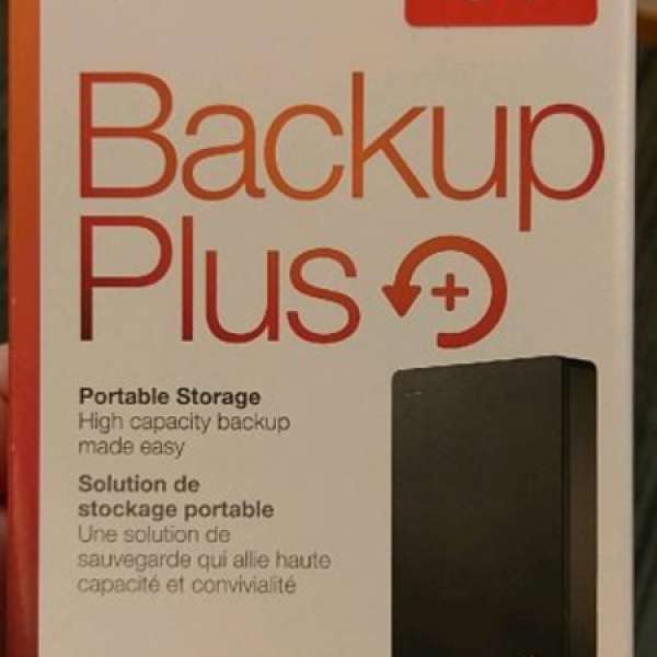 全新未開封 Seagate Backup Plus Portable 5TB USB3.0 可攜式外置硬碟機