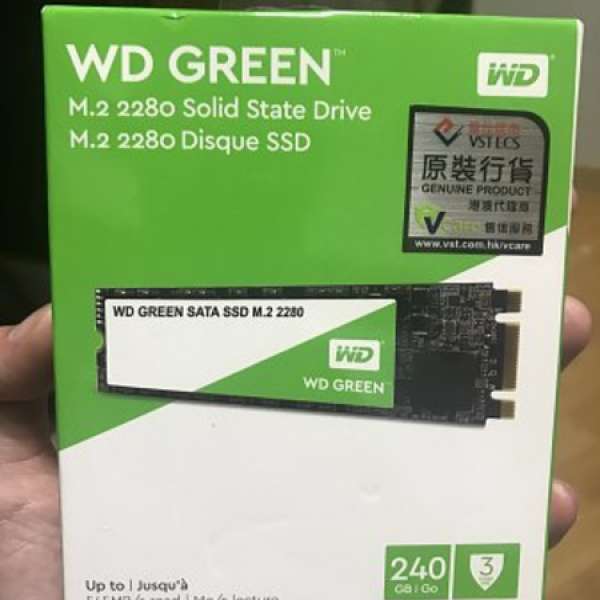 WD 240GB M.2 2280 ssd NGFF