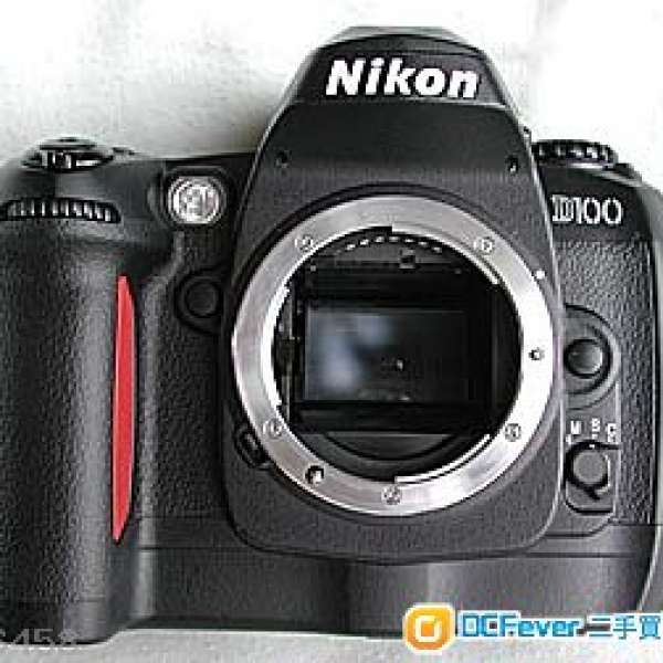 2機1鏡 日產Nikon D100 CCD DSLR +Nikon F60D SLR+Nikon AF 28-80/3.5-5.6D有光圈環