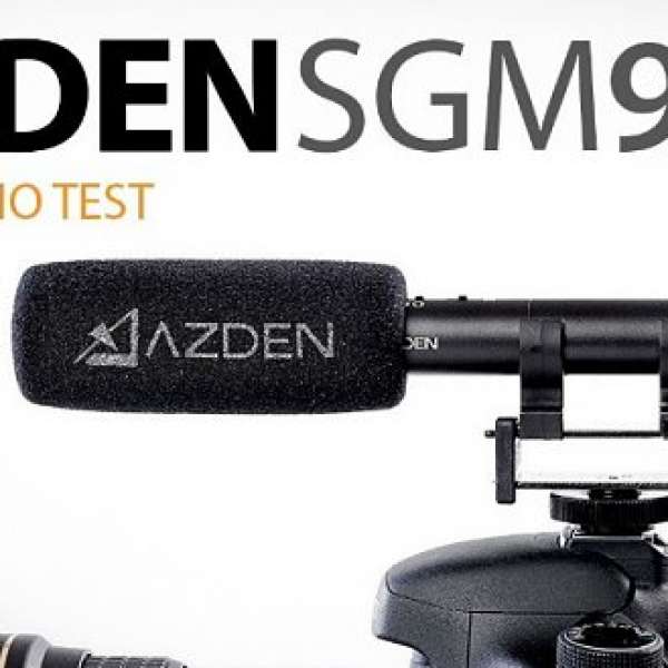 Azden SGM-990 (日本製造), 指向性收音咪, mic, microphone