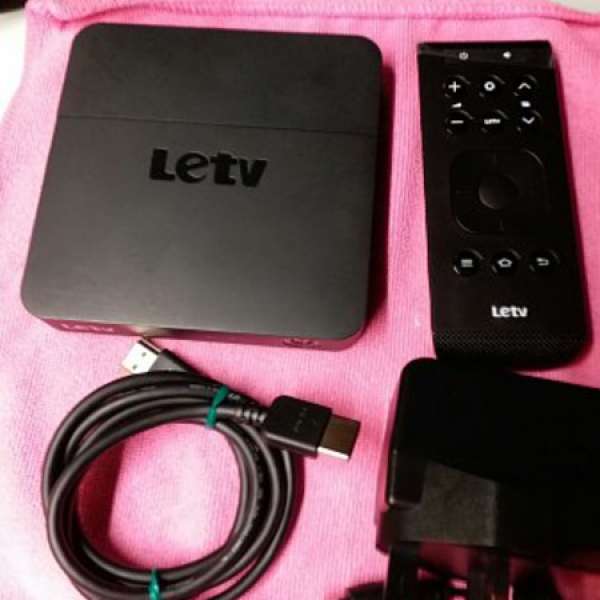 二手 : Letv 樂視 港版 4K 盒子 : 不連會籍....