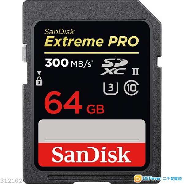 全新未開盒 SanDisk Extreme PRO 64GB SDXC UHS-II Card